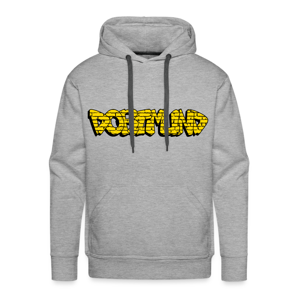 Hoodie Dortmund - heather grey