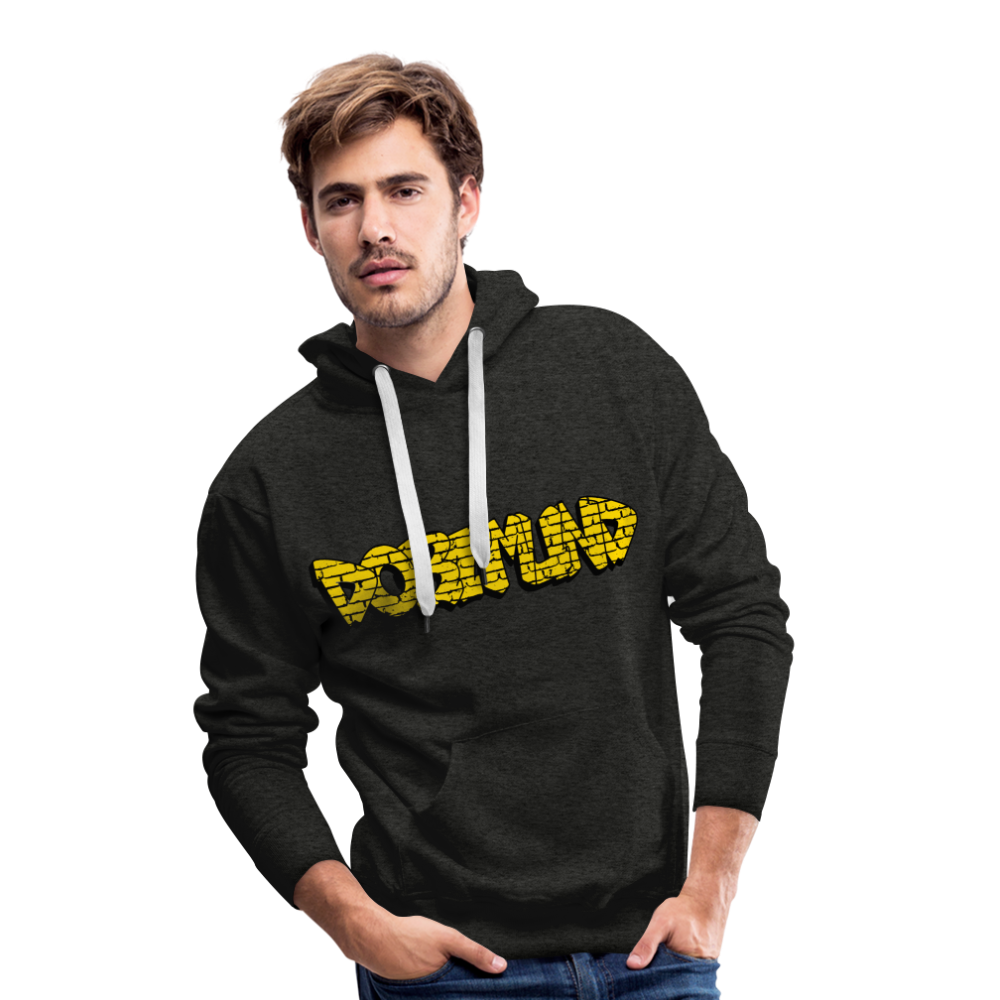 Hoodie Dortmund - charcoal grey