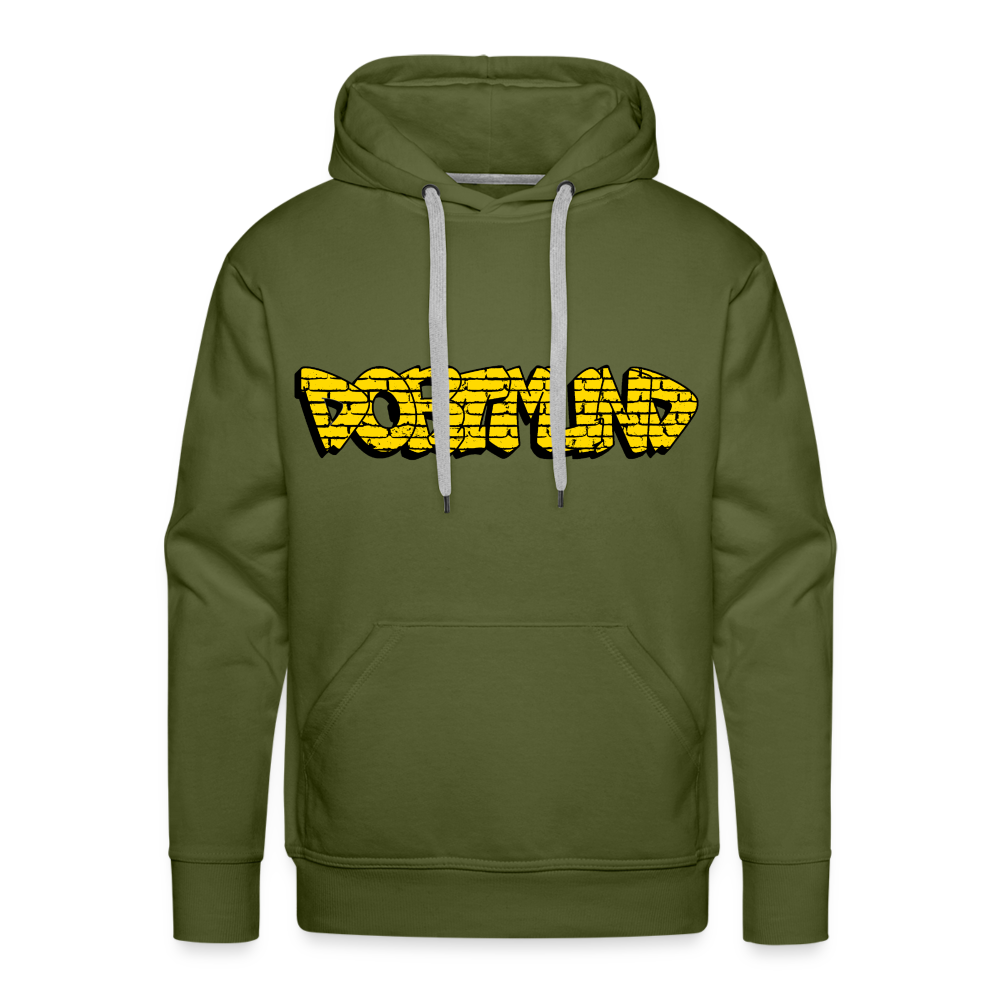 Hoodie Dortmund - olive green