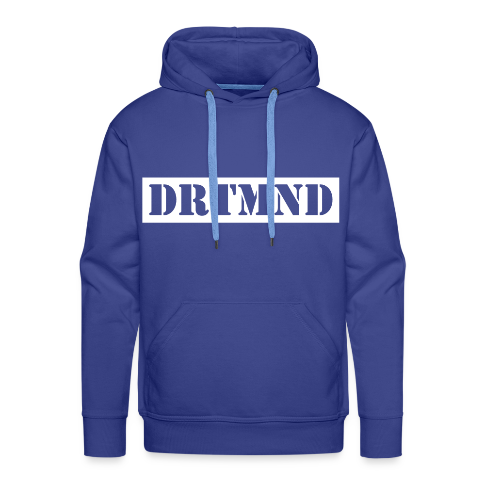 Hoodie "DRTMND" Dark Edition - royal blue