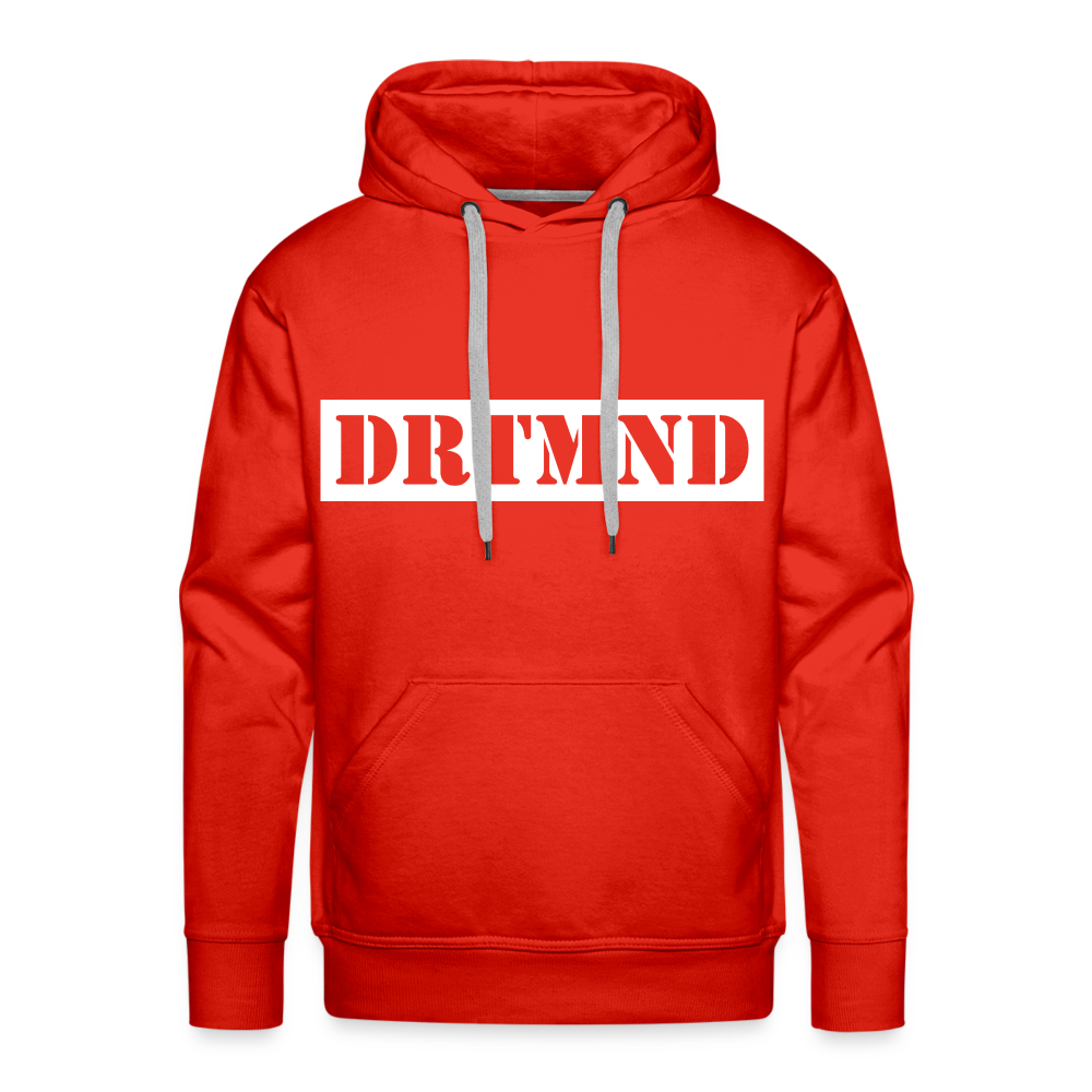 Hoodie "DRTMND" Dark Edition - red