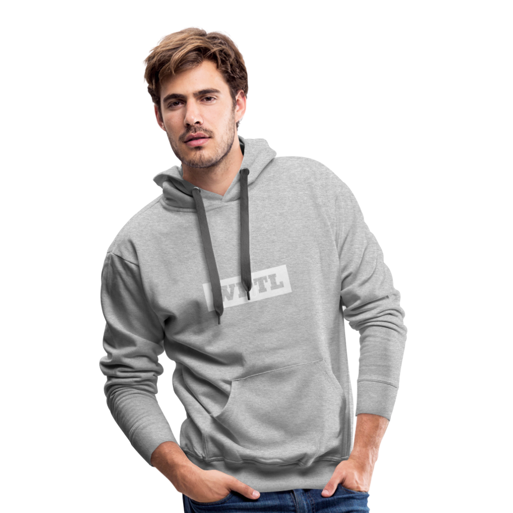 Hoodie "WPTL" Dark Edition - heather grey