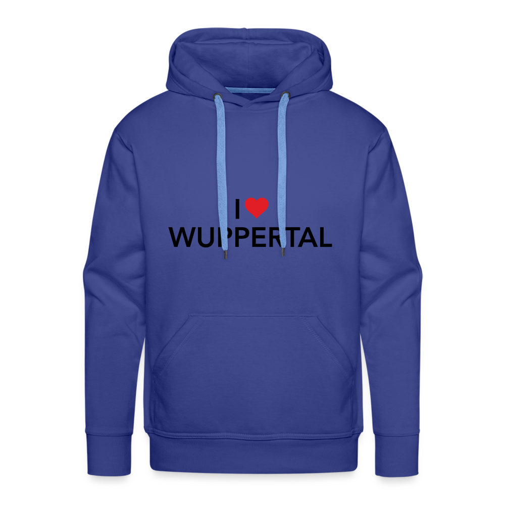 Hoodie "I Love Wuppertal" Bright Edition - royal blue