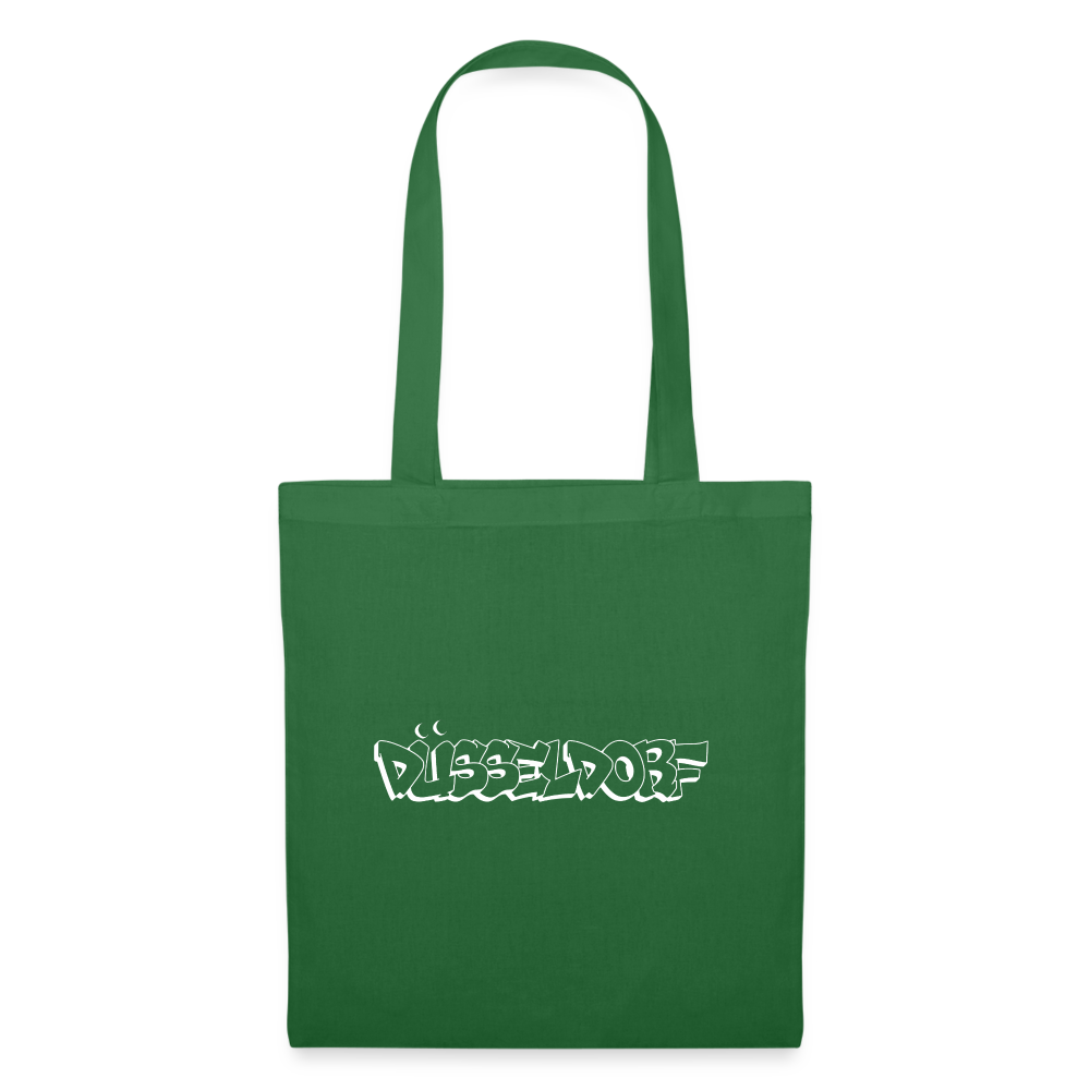 Tote Bag Düsseldorf "Graffiti" Bright Edition - evergreen