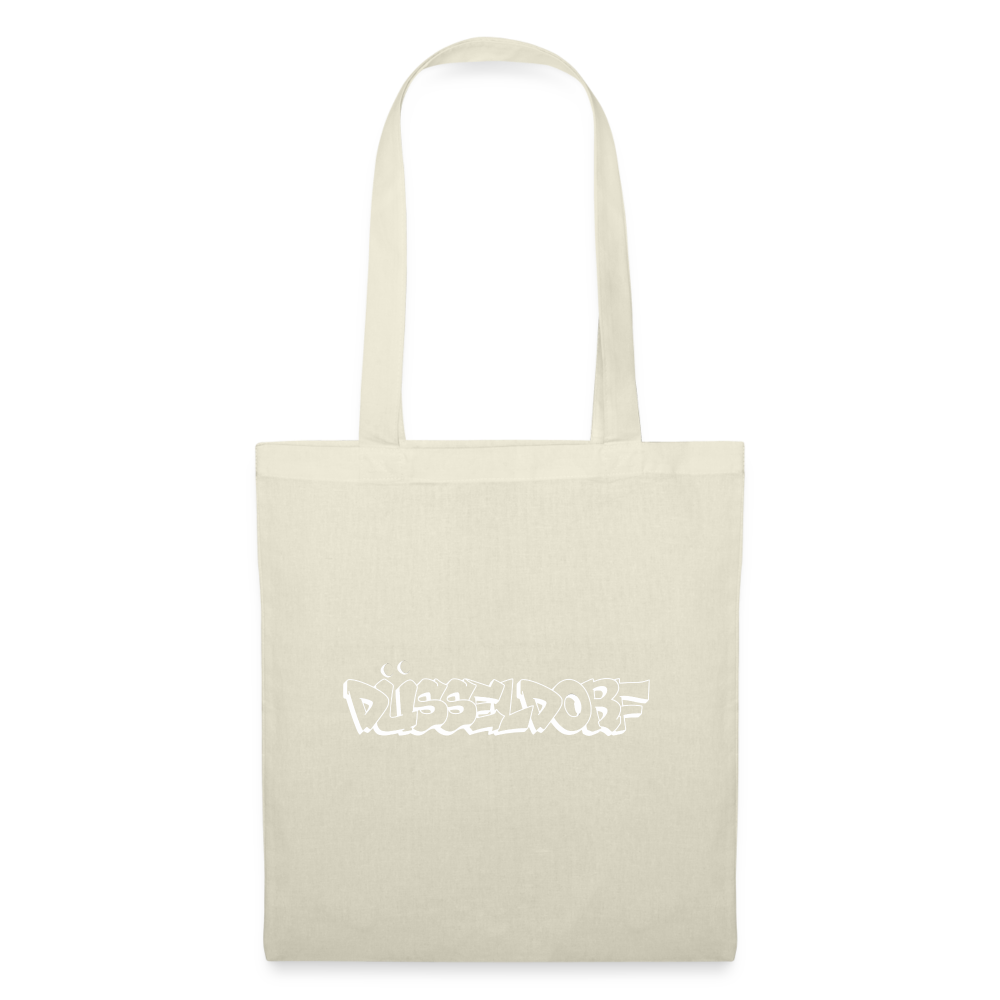 Tote Bag Düsseldorf "Graffiti" Bright Edition - nature