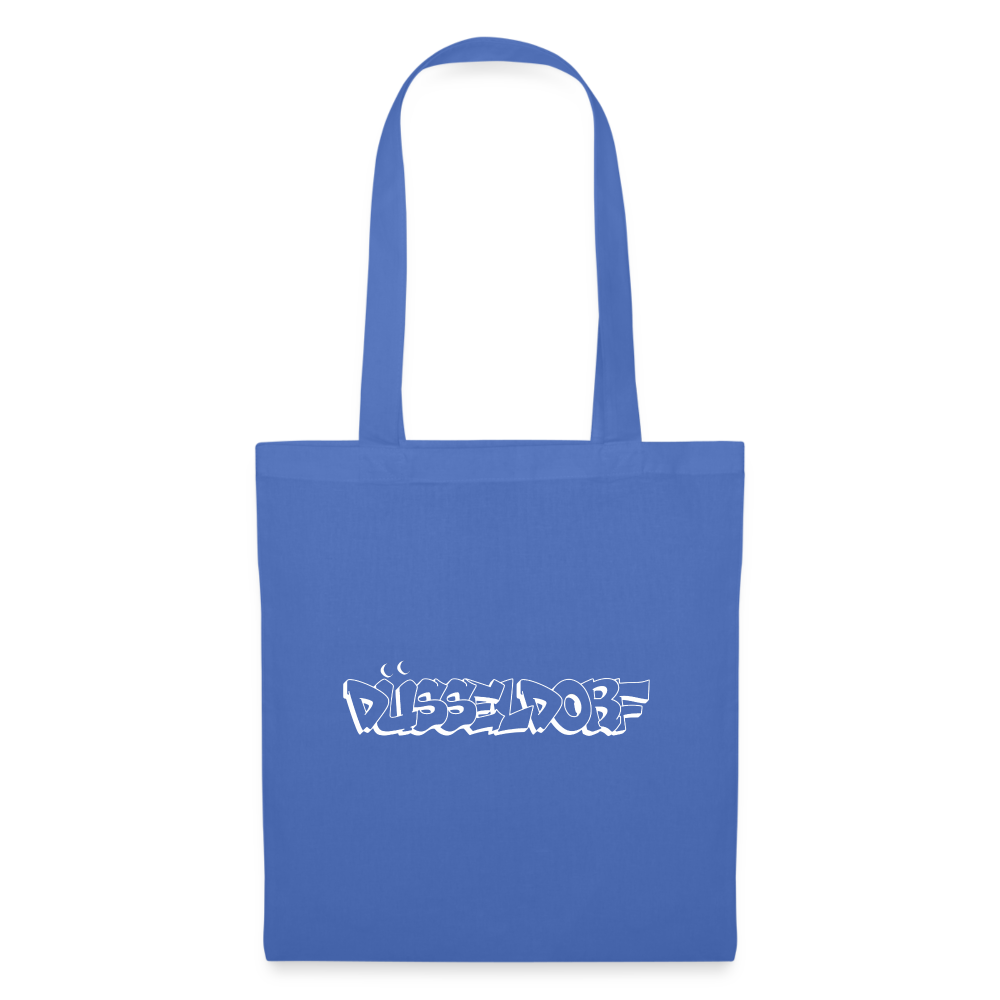 Tote Bag Düsseldorf "Graffiti" Bright Edition - light blue