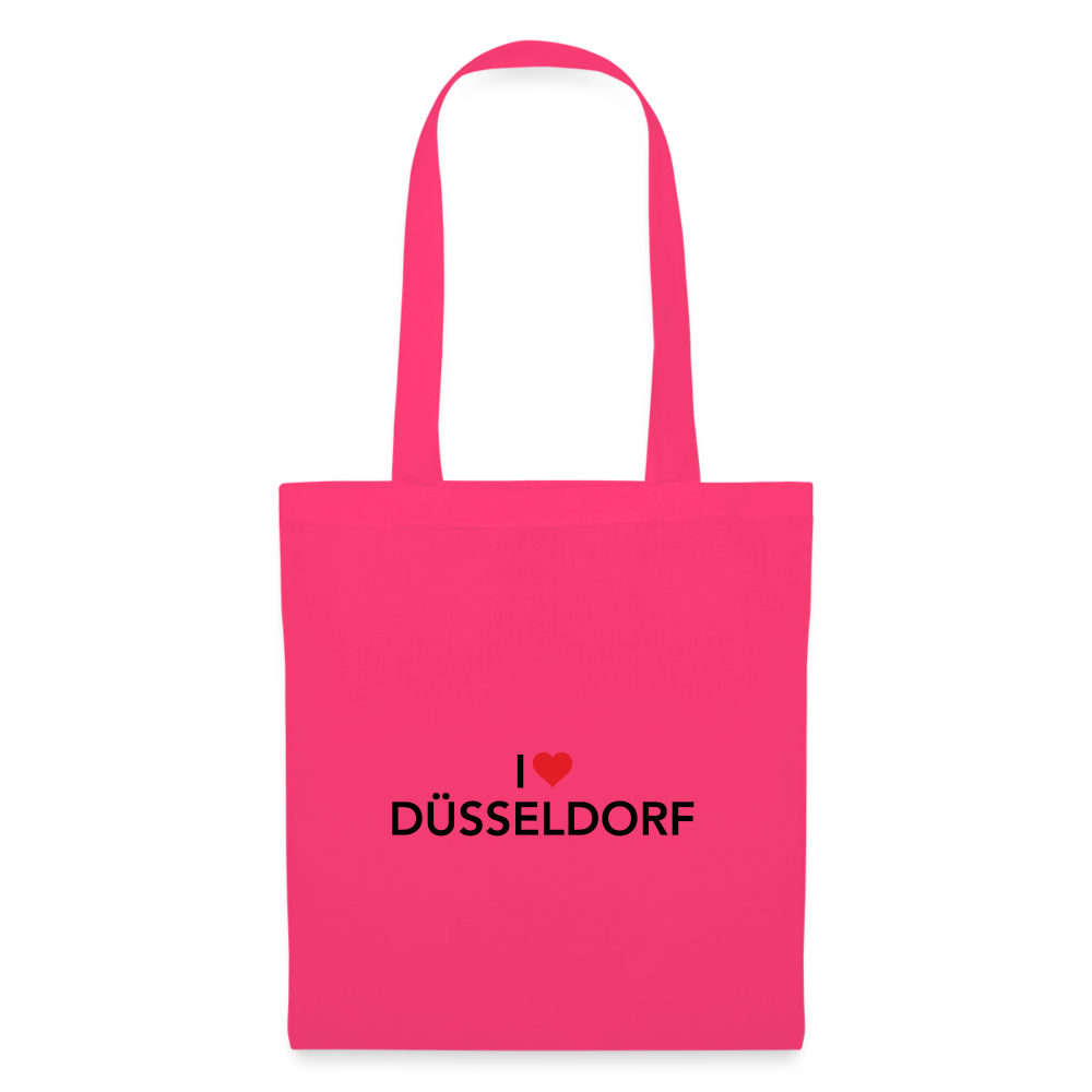 Tote Bag "I Love Düsseldorf" Bright Edition - azalea