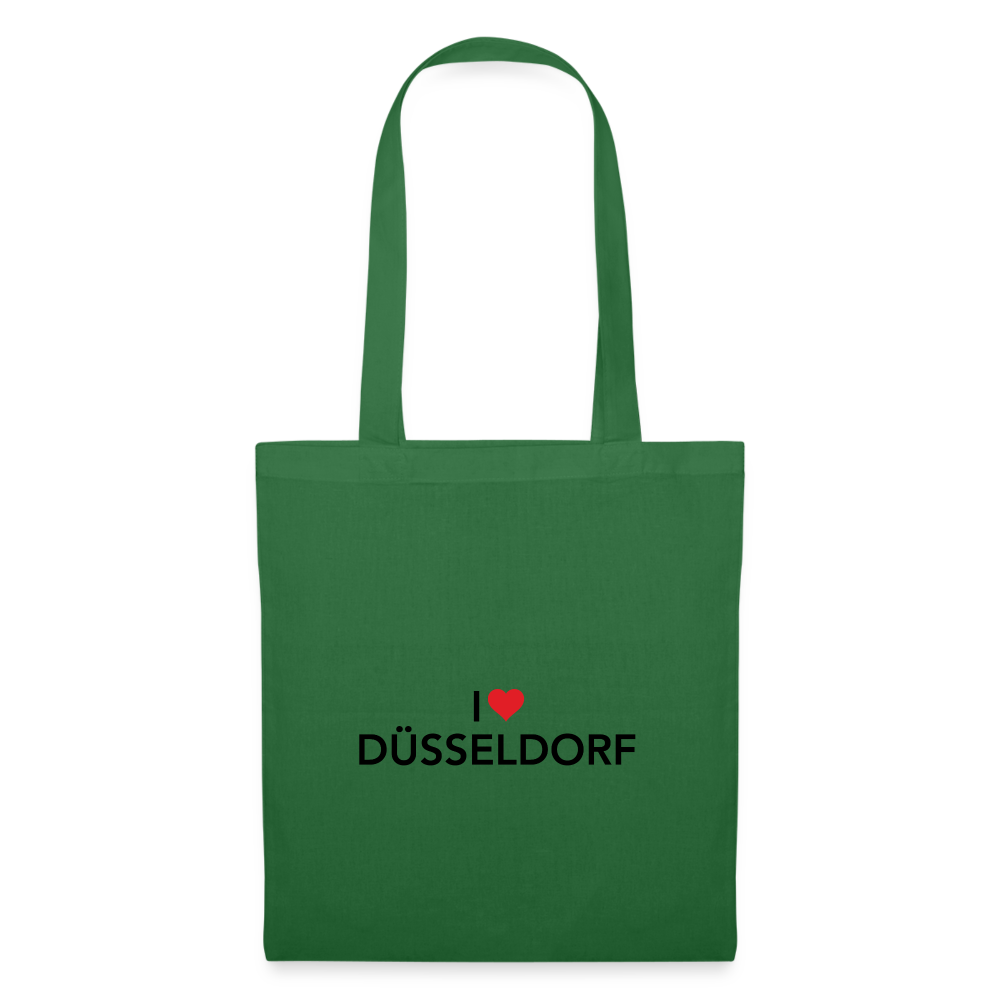 Tote Bag "I Love Düsseldorf" Bright Edition - evergreen
