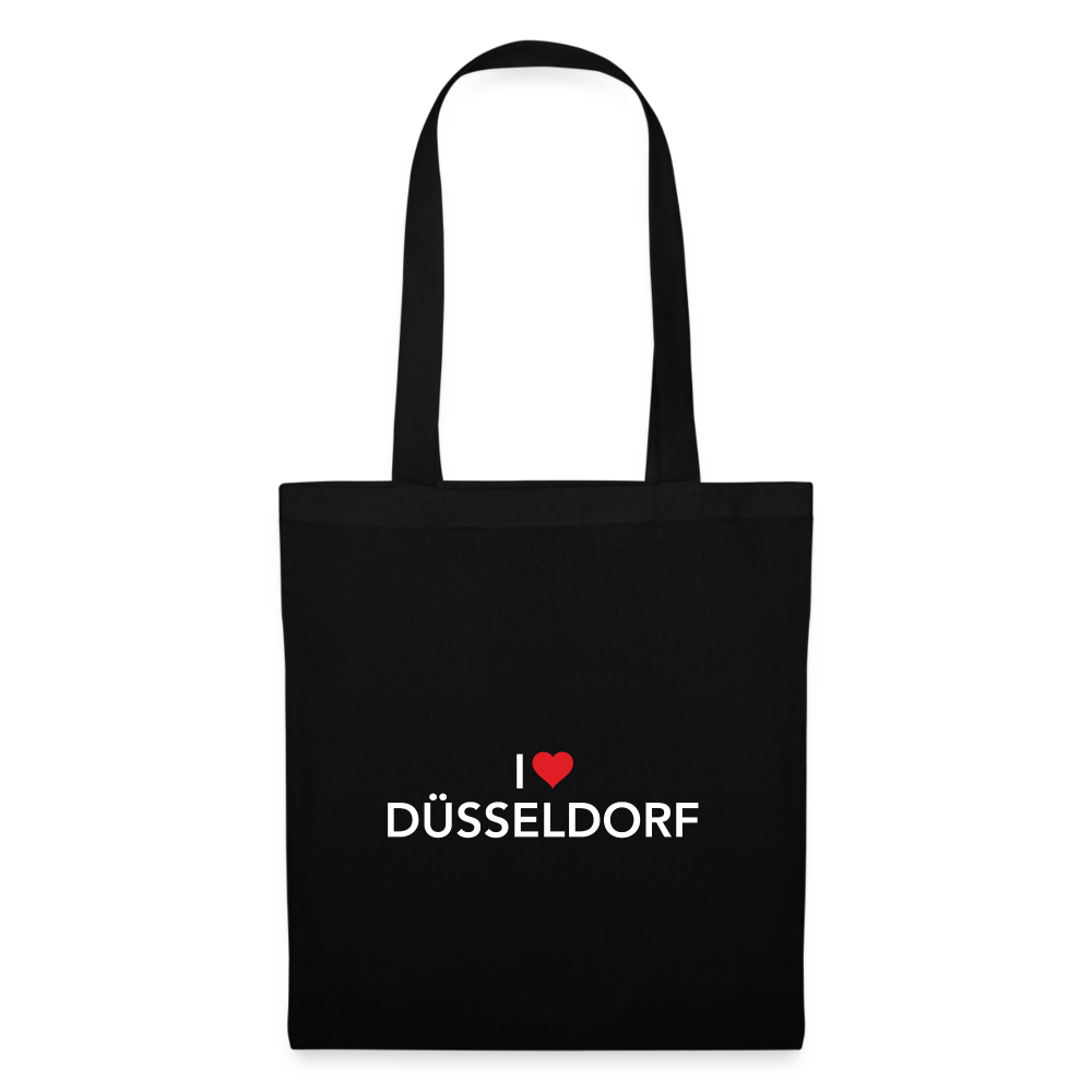 Tote Bag "I Love Düsseldorf" - black