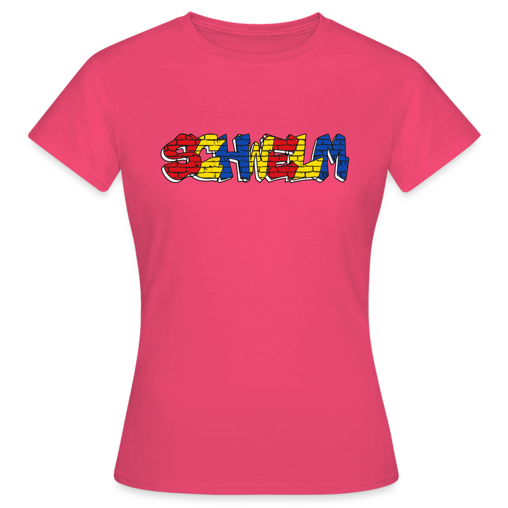 T-Shirt Ladies "Graffiti" Wappen Schwelm - azalea