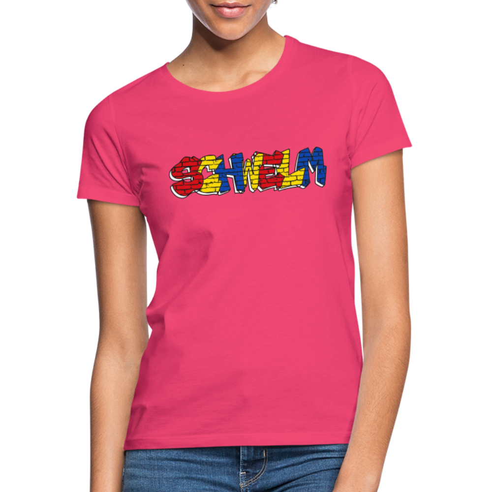 T-Shirt Ladies "Graffiti" Wappen Schwelm - azalea