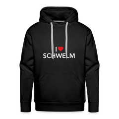 Hoodie I Love Schwelm - black