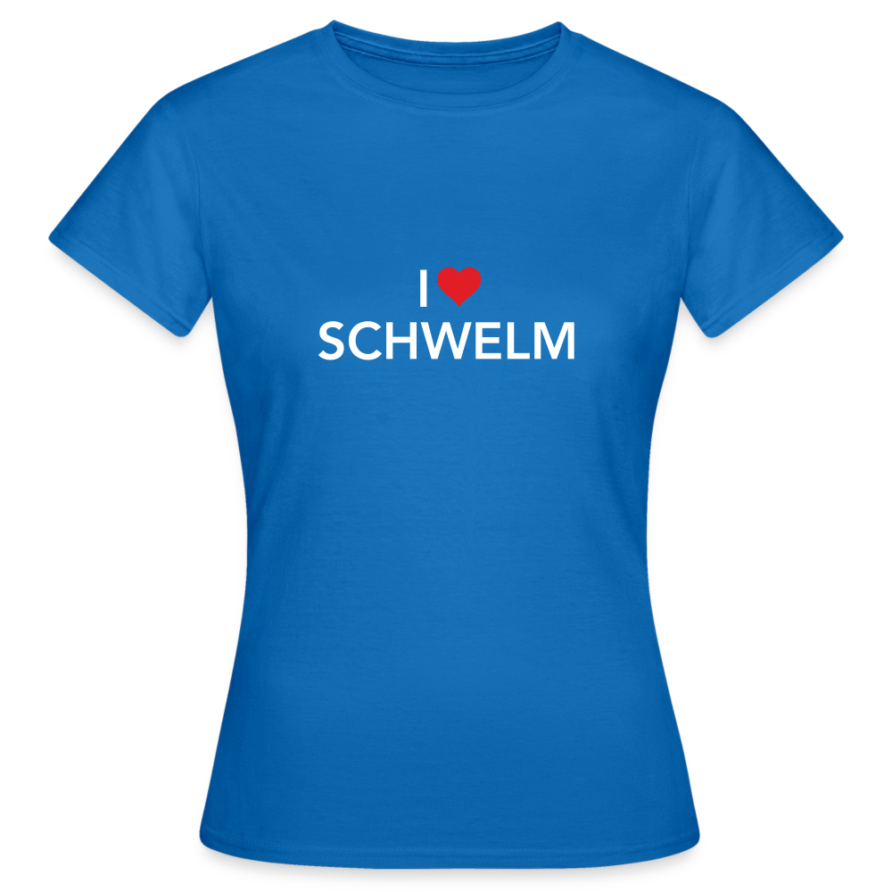 T-Shirt Ladies "I Love Schwelm" - royal blue