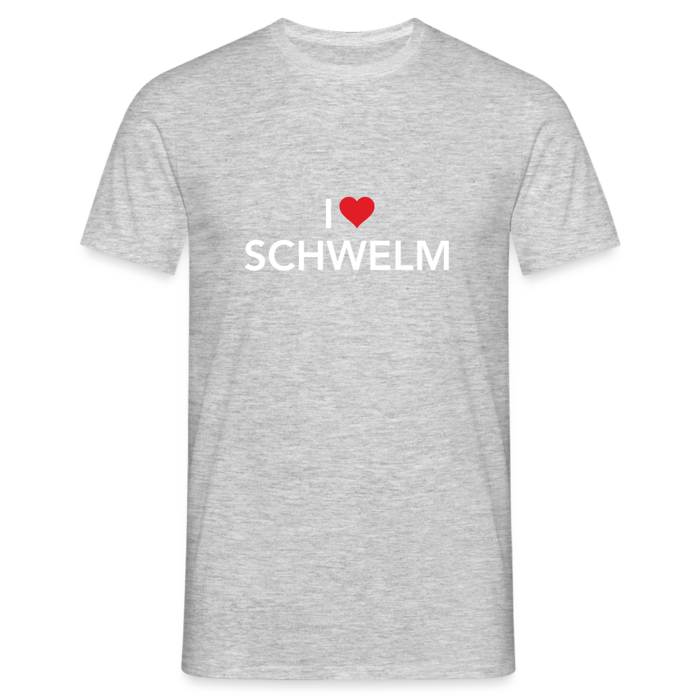 T-Shirt "I Love Schwelm" - heather grey