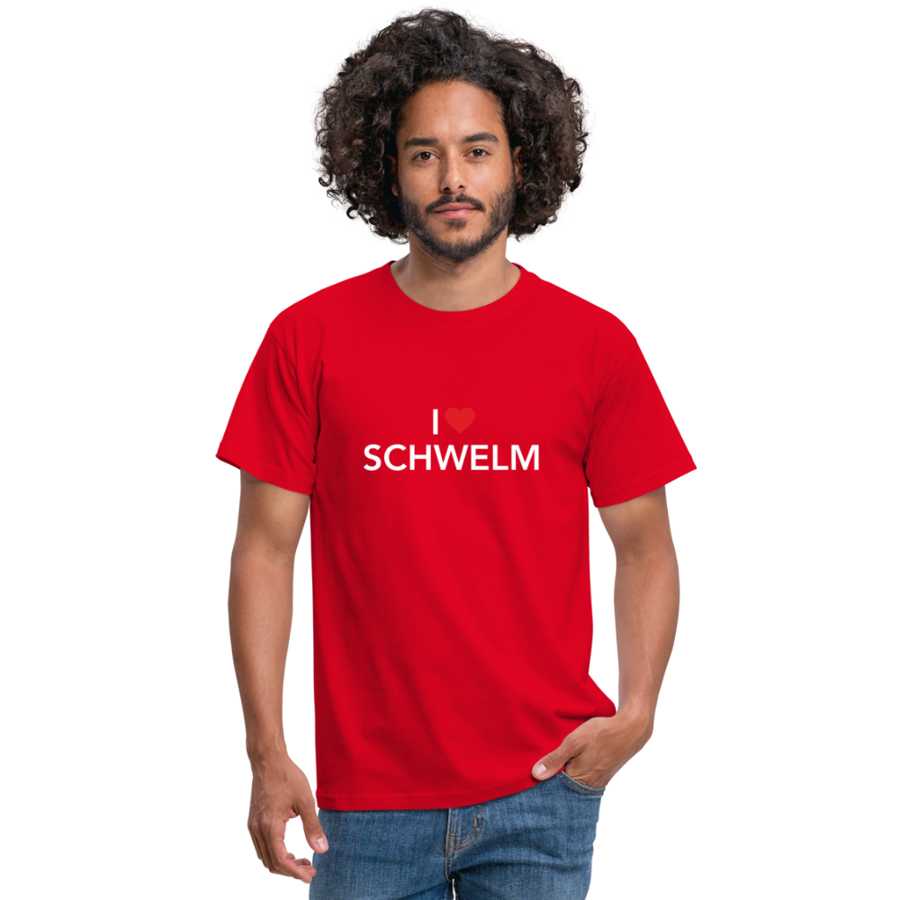T-Shirt "I Love Schwelm" - red