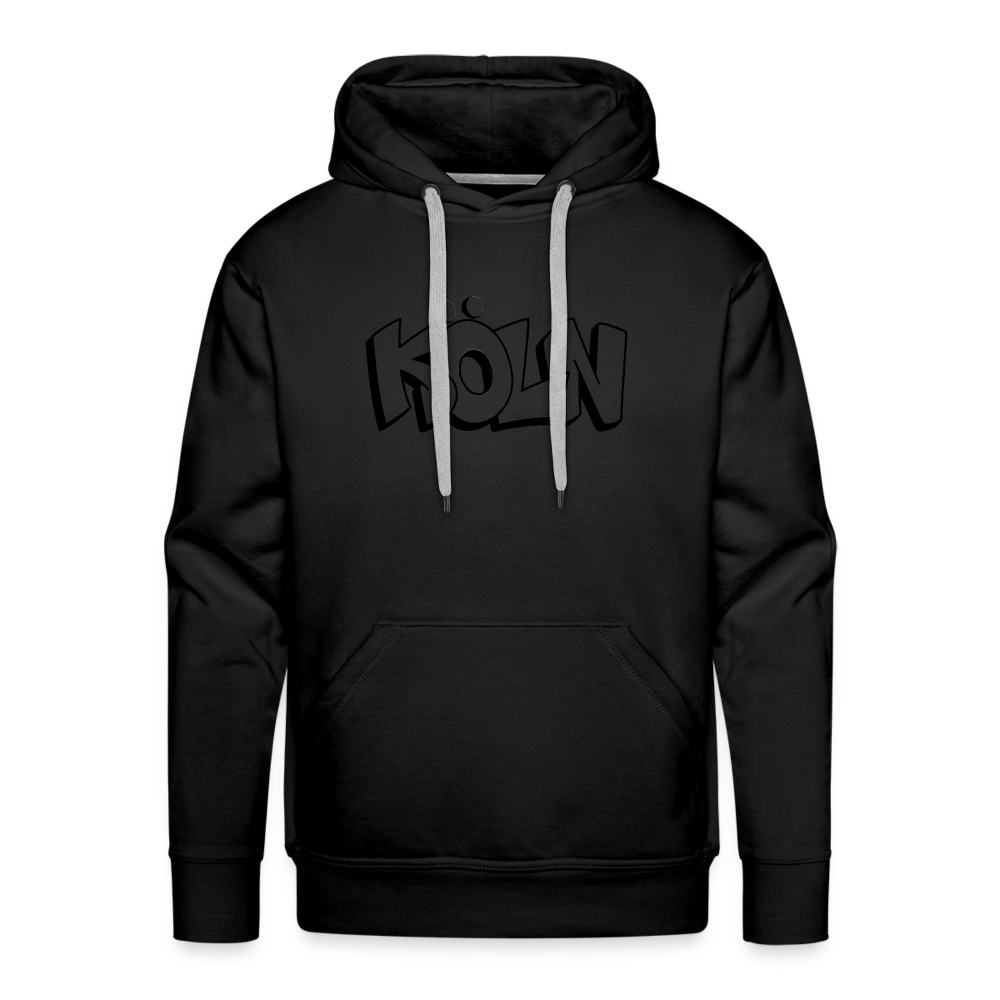 Hoodie Köln "Graffiti" Dark Edition - black