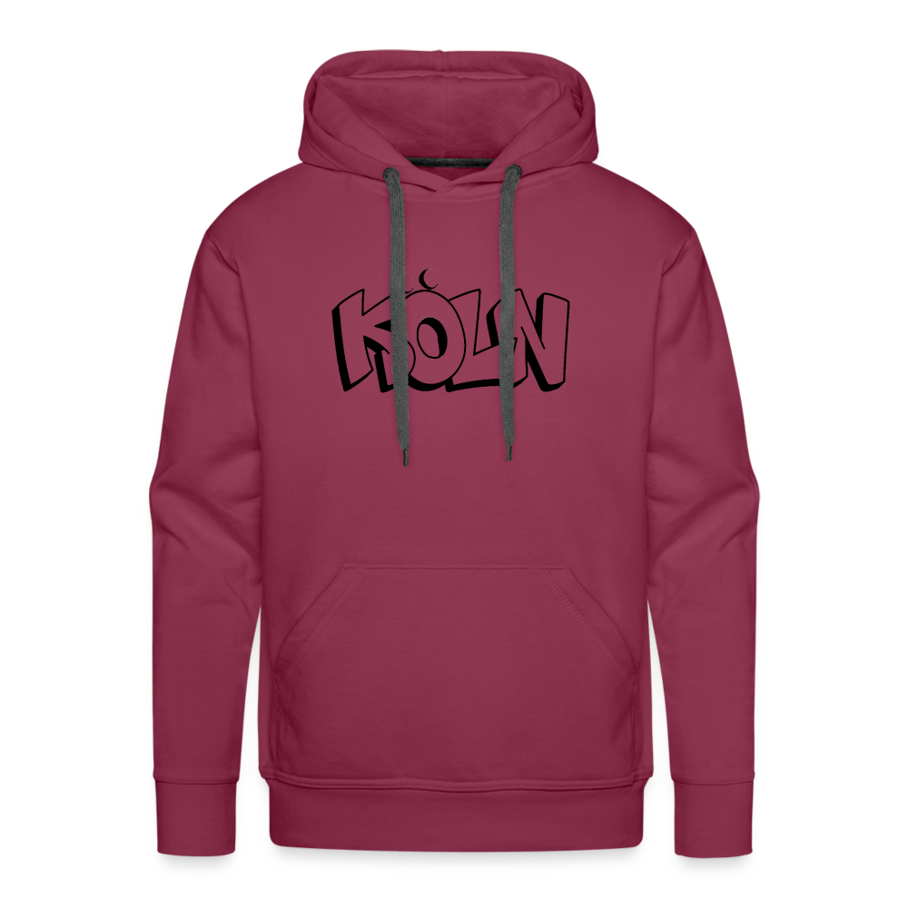 Hoodie Köln "Graffiti" Dark Edition - bordeaux