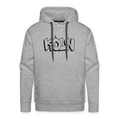 Hoodie Köln "Graffiti" Dark Edition - heather grey