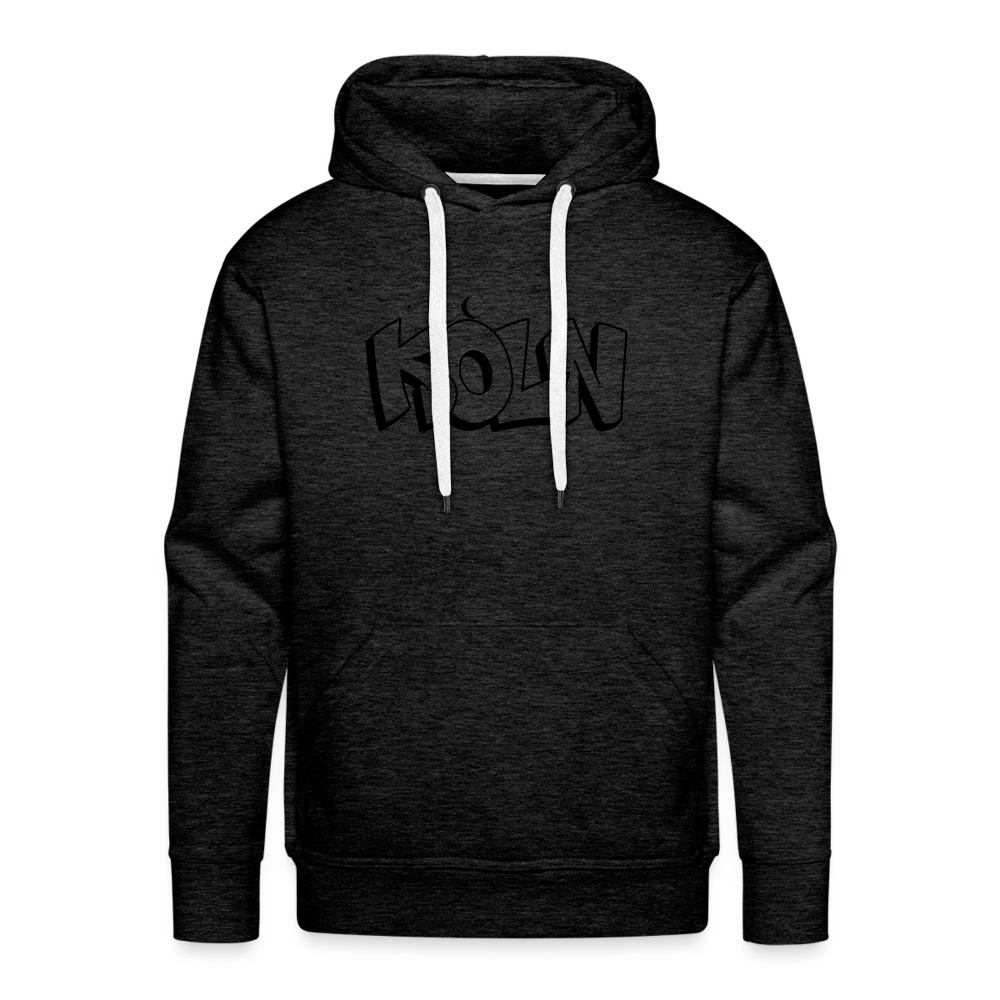 Hoodie Köln "Graffiti" Dark Edition - charcoal grey