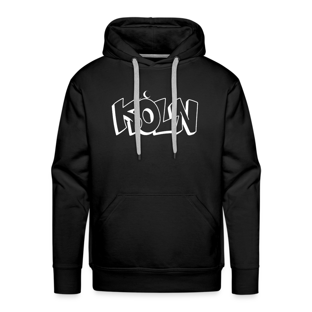 Hoodie Köln "Graffiti" Bright Edition - black