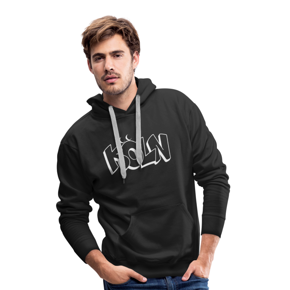 Hoodie Köln "Graffiti" Bright Edition - black