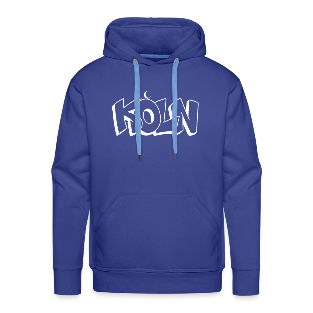 Hoodie Köln "Graffiti" Bright Edition - royal blue