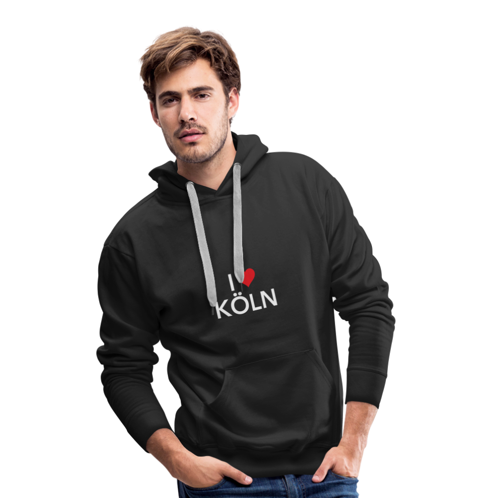 Hoodie "I Love Köln" Bright Edition - black
