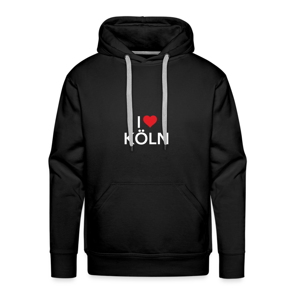 Hoodie "I Love Köln" Bright Edition - black