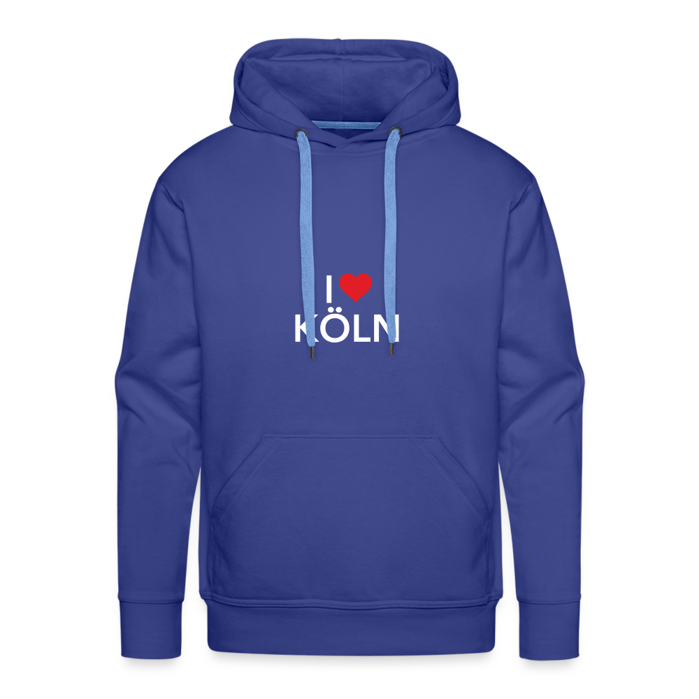 Hoodie "I Love Köln" Bright Edition - royal blue