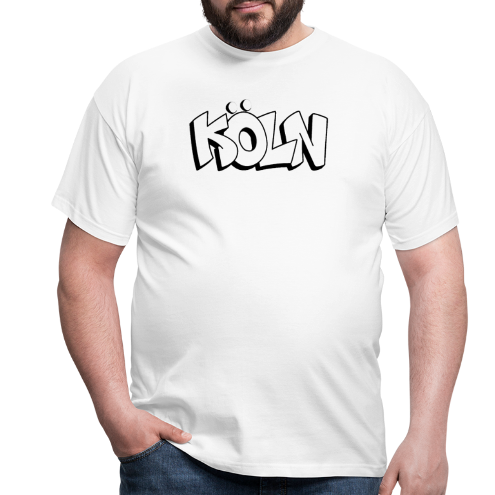 T-Shirt Köln "Graffiti" - white