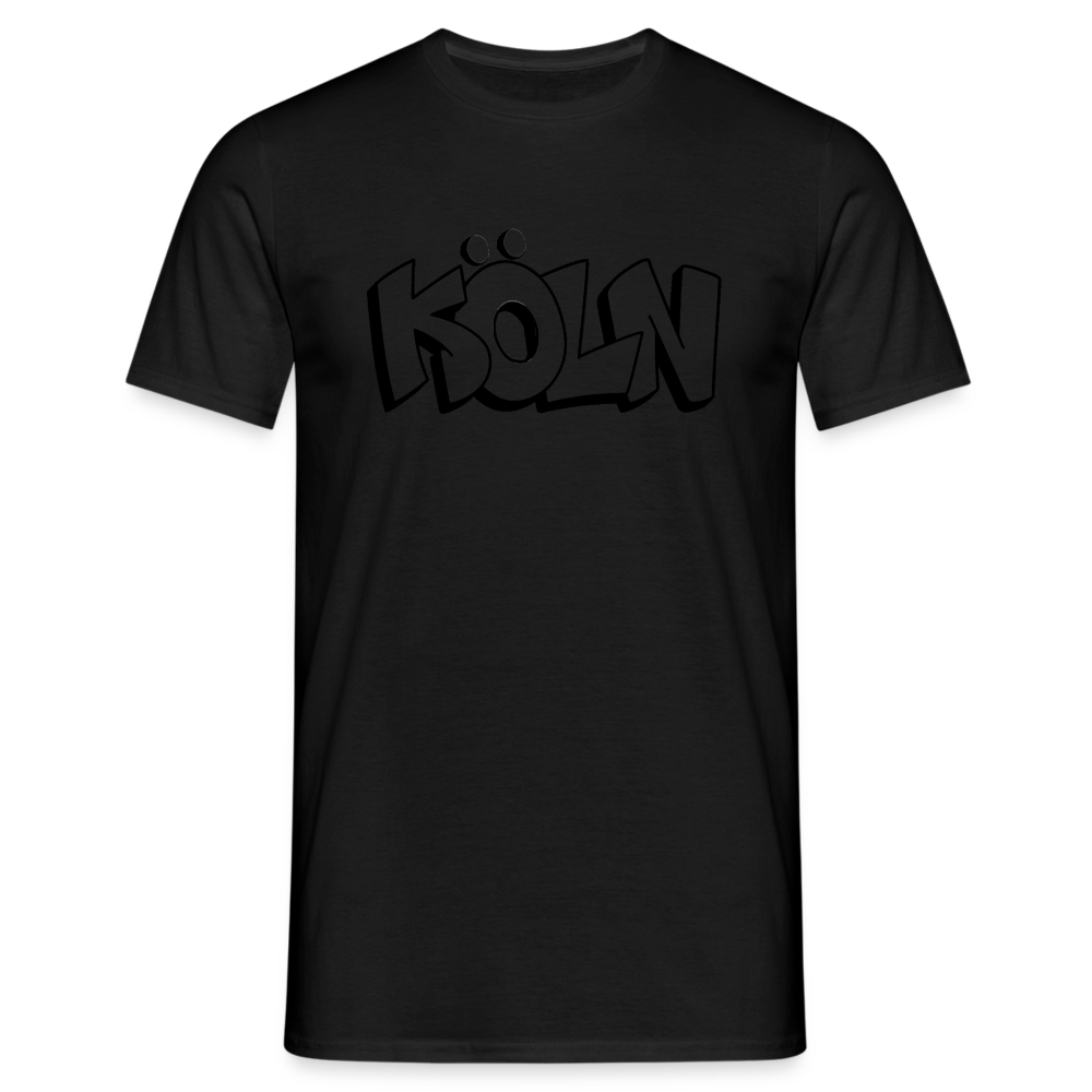 T-Shirt Köln "Graffiti" - black