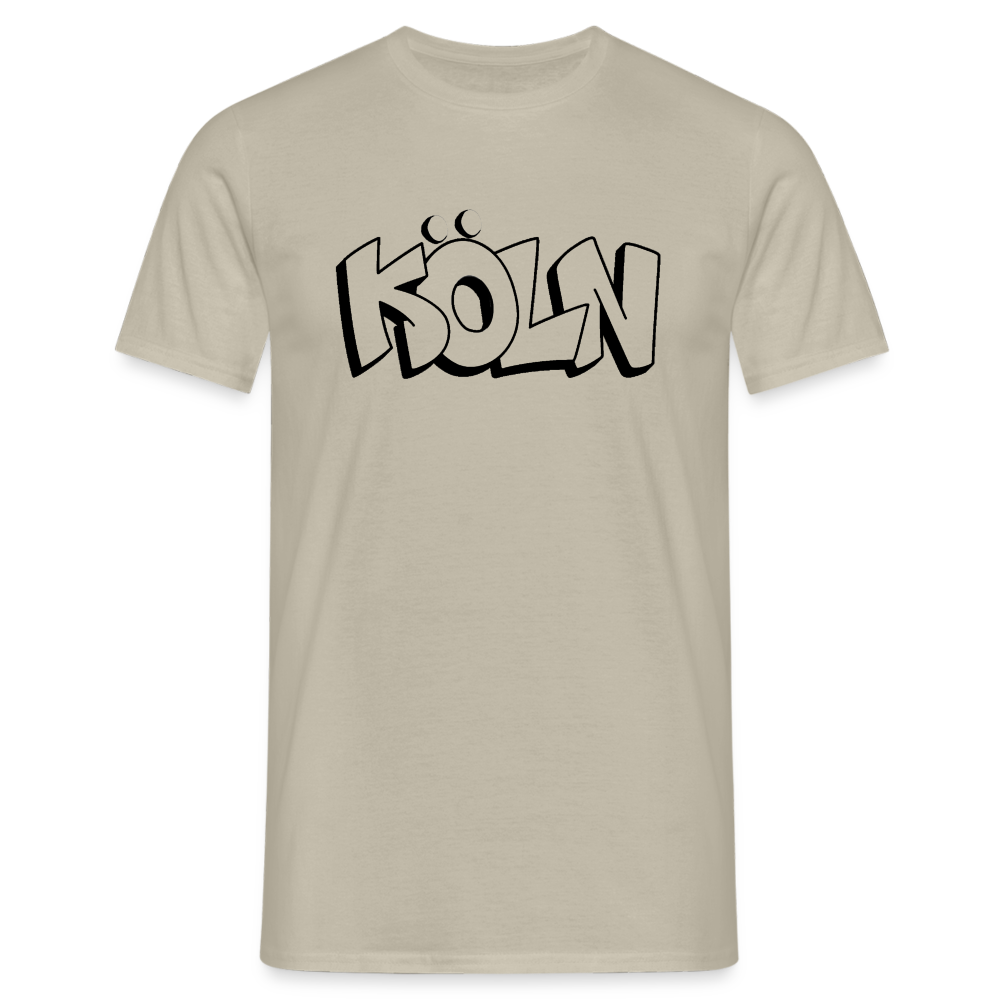 T-Shirt Köln "Graffiti" - sand beige