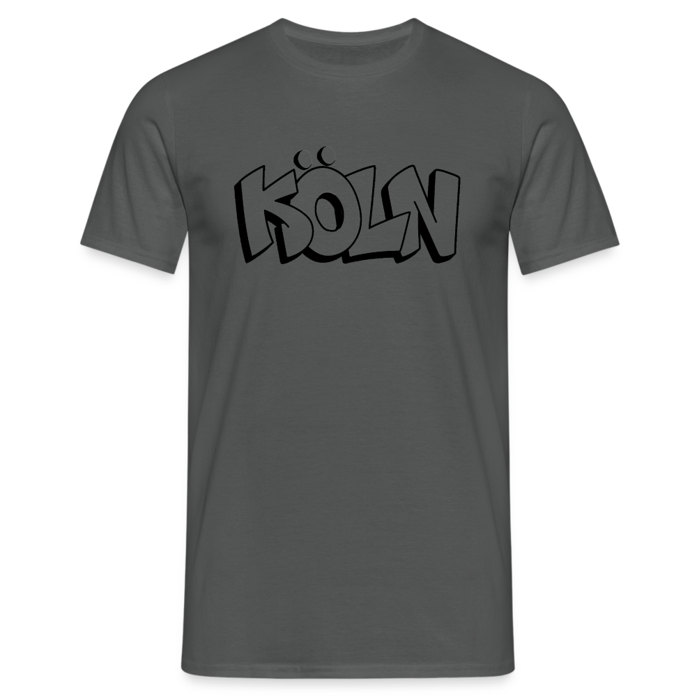 T-Shirt Köln "Graffiti" - charcoal grey