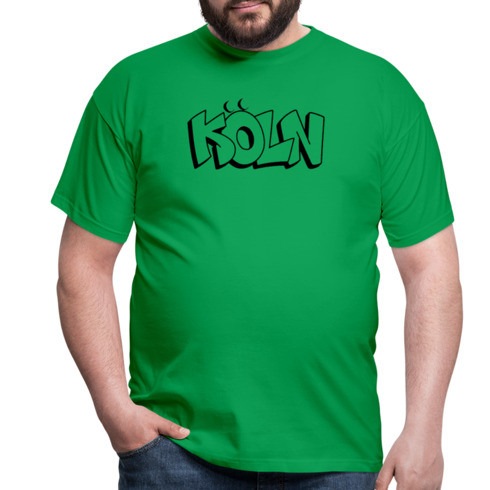 T-Shirt Köln "Graffiti" - kelly green