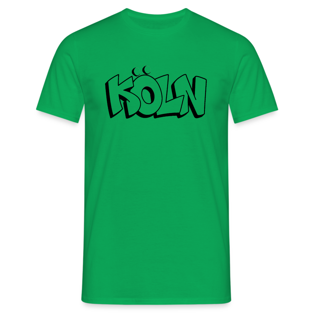 T-Shirt Köln "Graffiti" - kelly green
