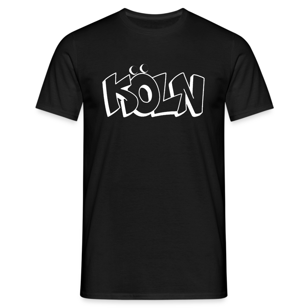 T-Shirt Köln "Graffiti" Bright Edition - black