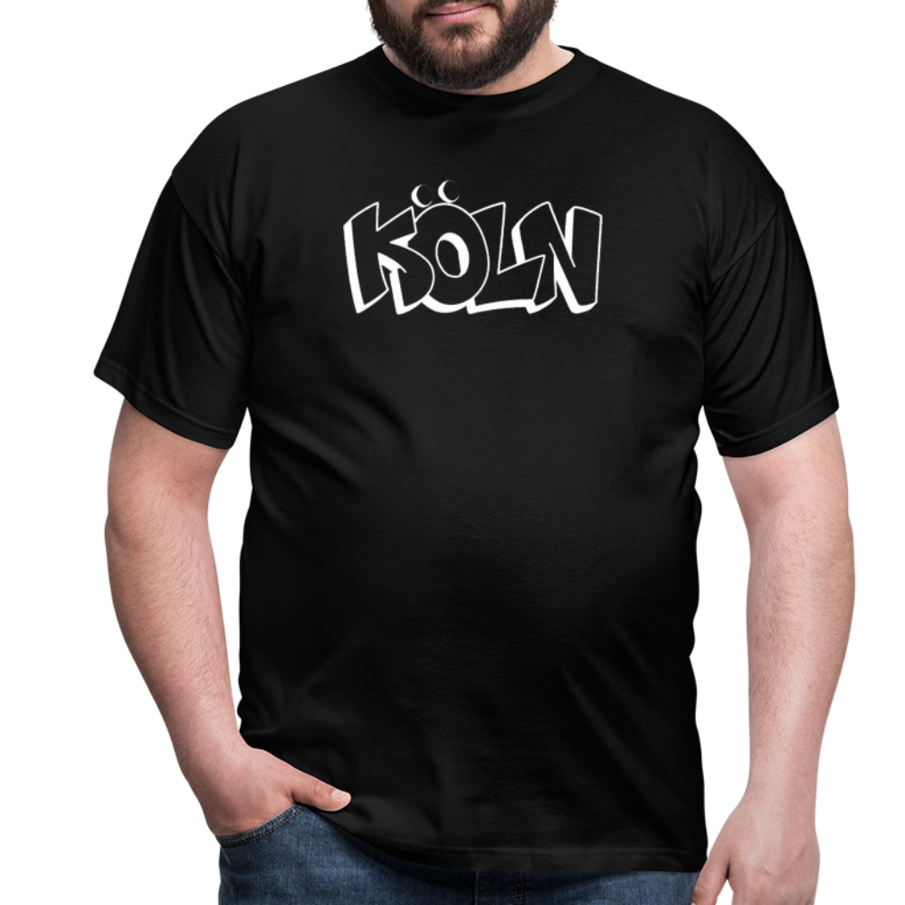 T-Shirt Köln "Graffiti" Bright Edition - black