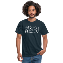 T-Shirt Köln "Graffiti" Bright Edition - navy