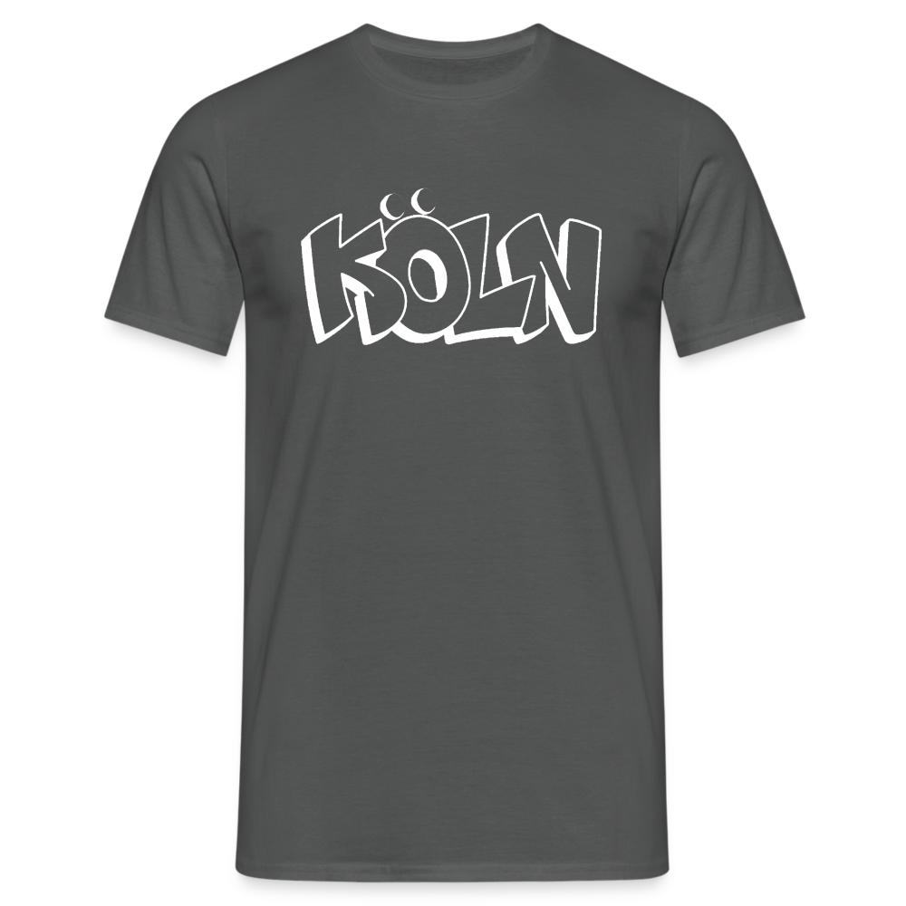 T-Shirt Köln "Graffiti" Bright Edition - charcoal grey