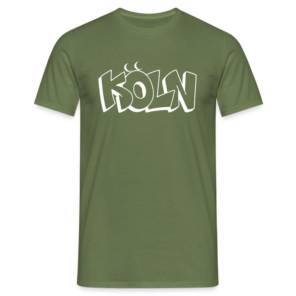 T-Shirt Köln "Graffiti" Bright Edition - military green