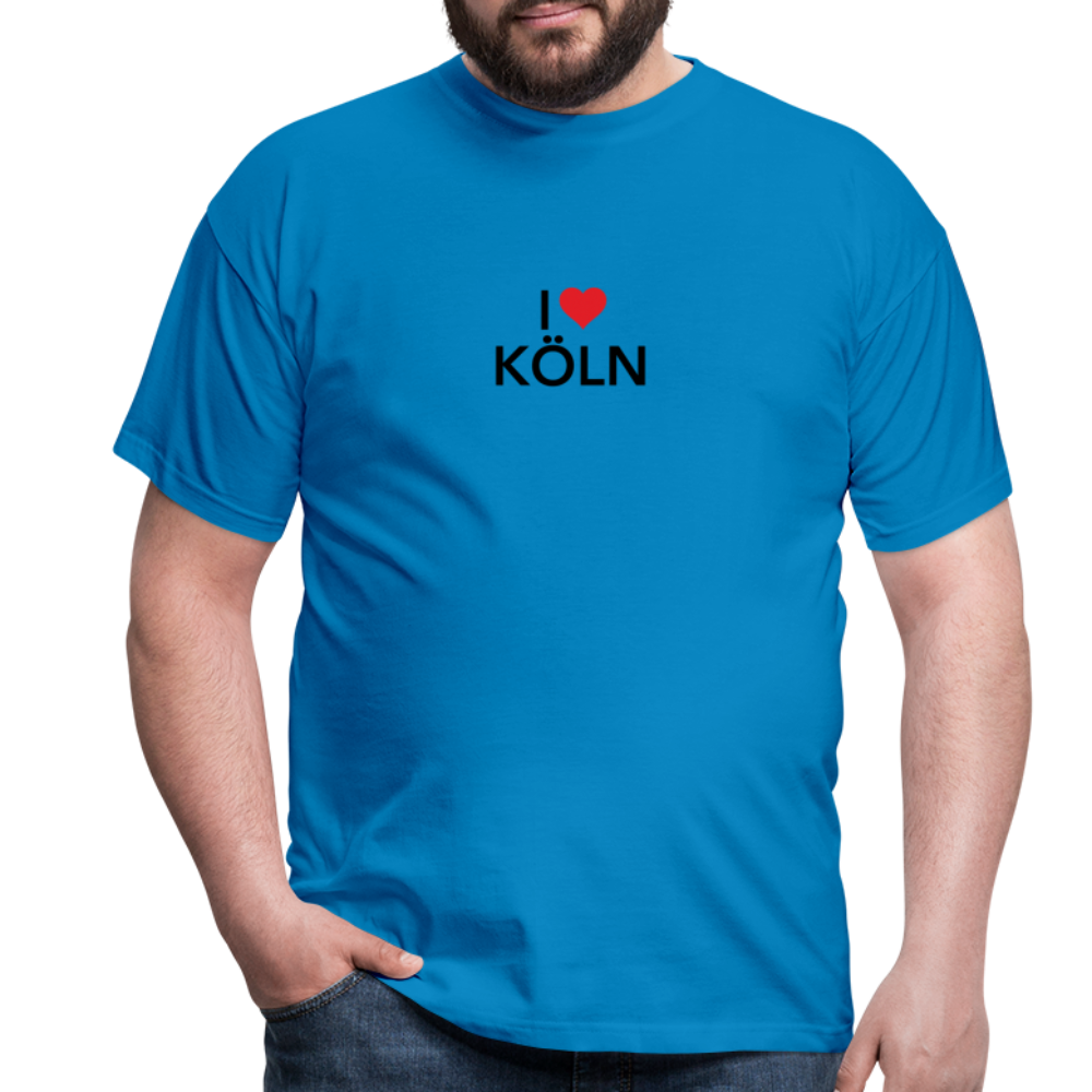 T-Shirt "I Love Köln" - royal blue