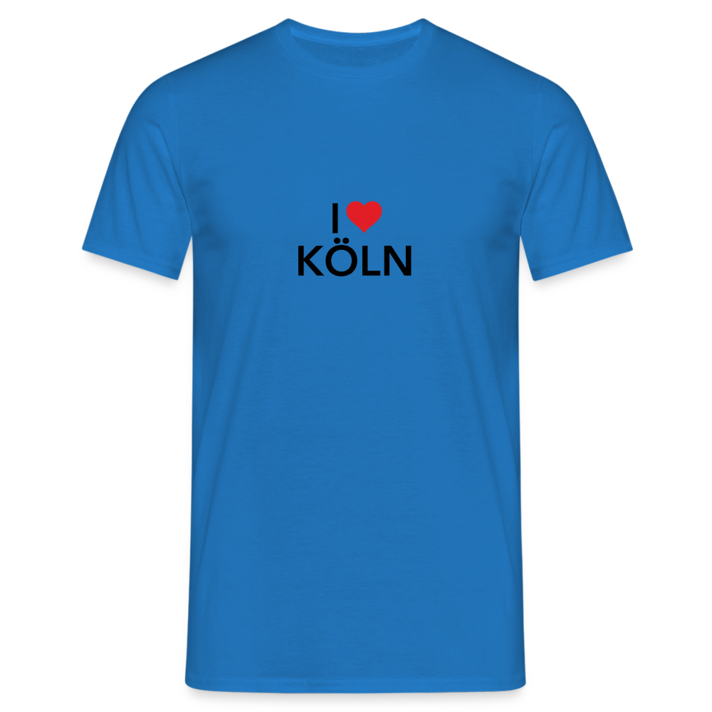 T-Shirt "I Love Köln" - royal blue