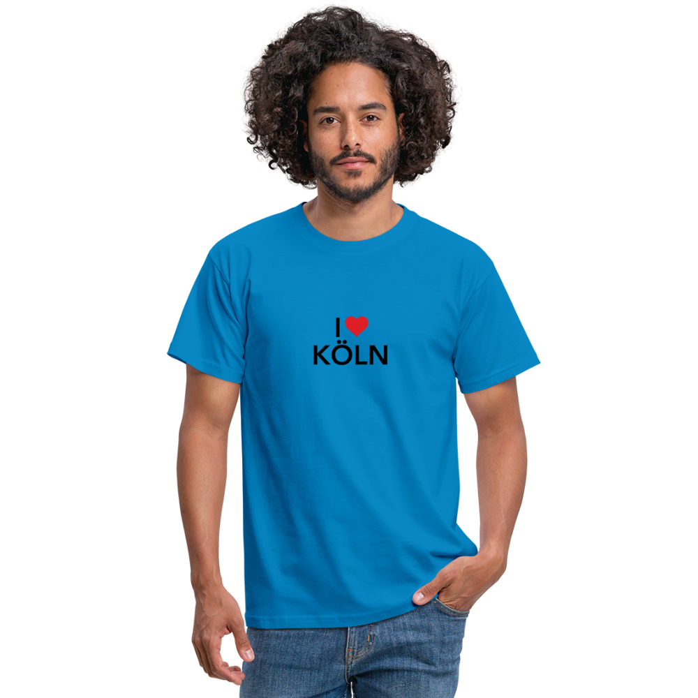 T-Shirt "I Love Köln" - royal blue