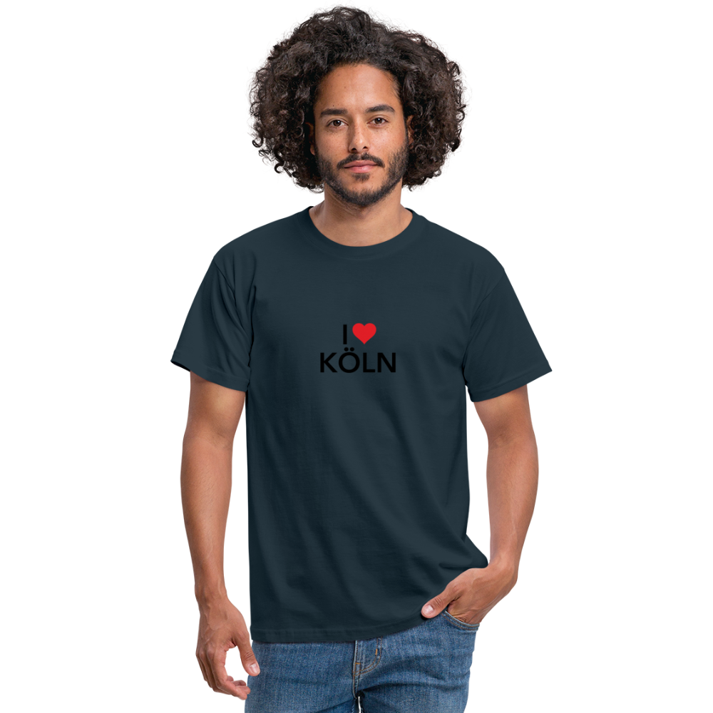T-Shirt "I Love Köln" - navy