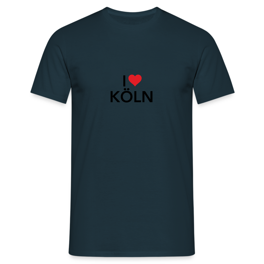T-Shirt "I Love Köln" - navy