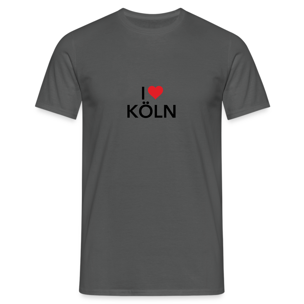 T-Shirt "I Love Köln" - charcoal grey