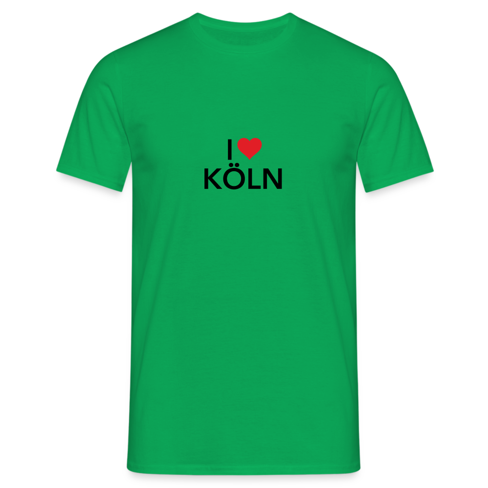 T-Shirt "I Love Köln" - kelly green