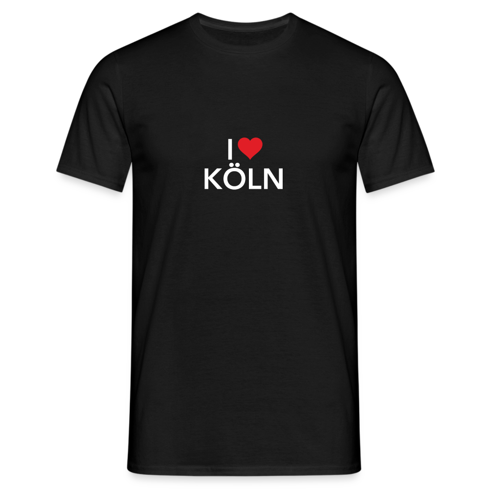 T-Shirt "I Love Köln" Bright Edition - black