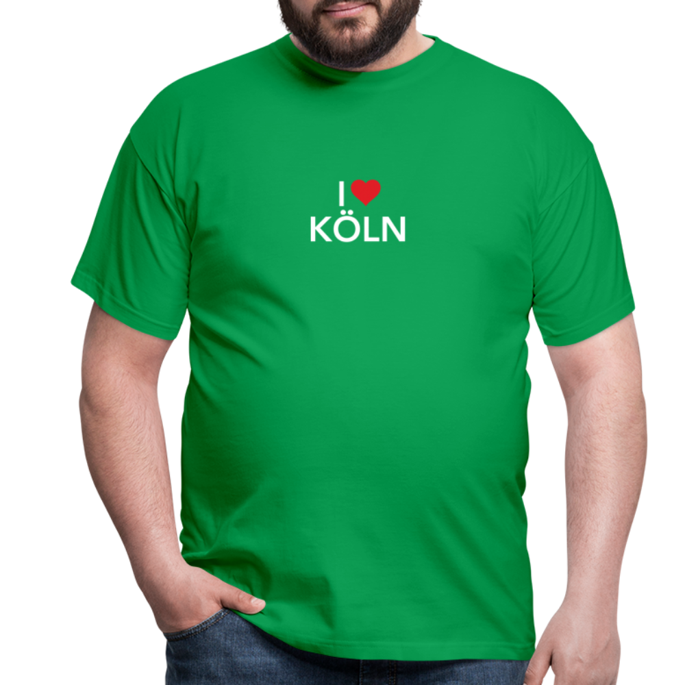 T-Shirt "I Love Köln" Bright Edition - kelly green