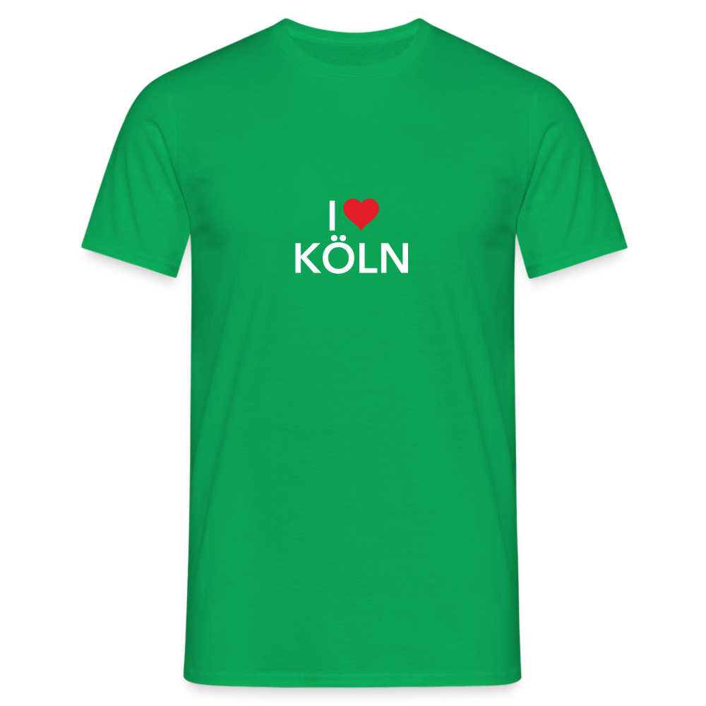T-Shirt "I Love Köln" Bright Edition - kelly green